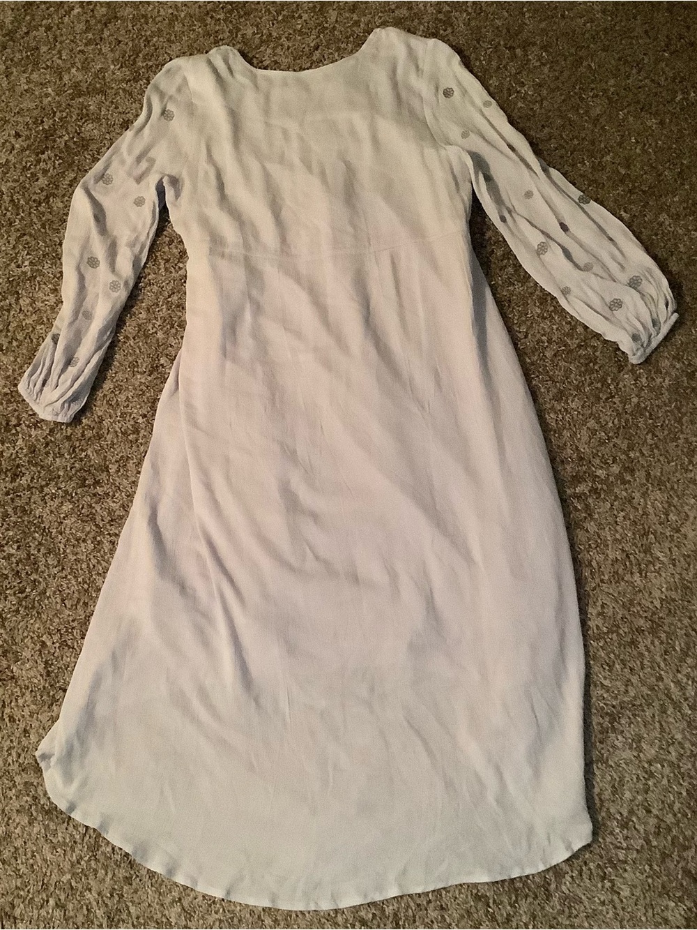 Tea n Rose floral dress, color: gray, size: L - Picture 12 of 15